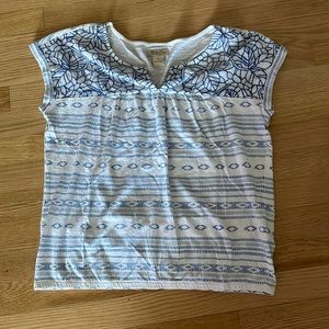 Lucky bend short sleeve top